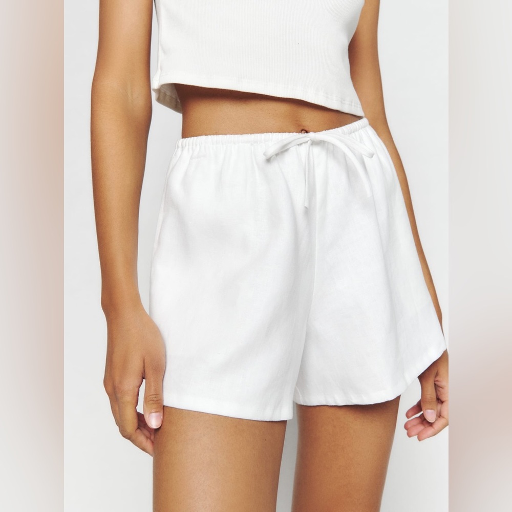 Reformation Zoey Linen Short